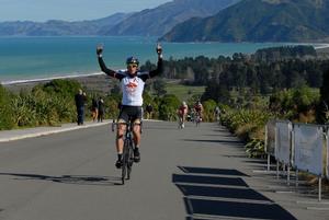 Tom Hubbard from the Homestyle Cycling Team won the last elite round of the Benchmark Homes Elite Cycling Series 